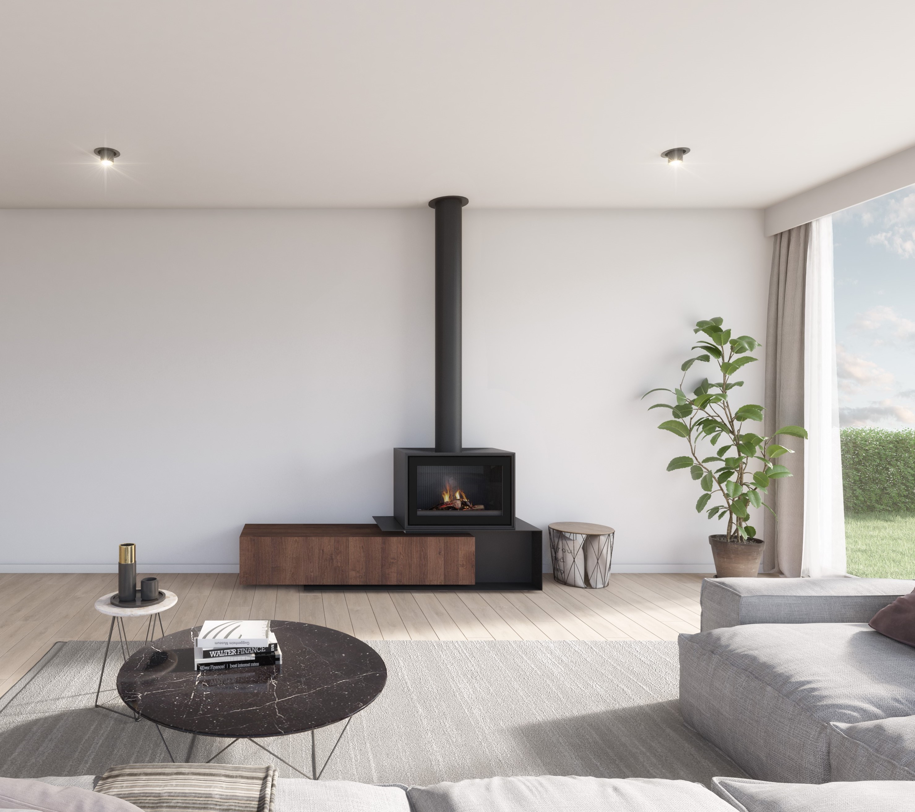 FotoVrijstaande houtkachels die je woonkamer gezelliger maken